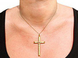 Antique Gold Cross Pendant 