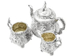 Sterling Silver Bachelor Tea Set