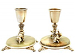 Italian Silver Candlesticks