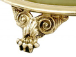 Italian Silver Candlesticks with Marble Feet 