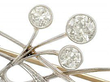 1920s Diamond Brooch in gold