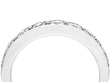 vintage diamond half eternity ring