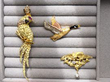 Yellow Gold French Brooch
