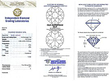 pearl and diamond flower brooch certificate