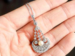 Diamond and Pearl Pendant