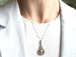 Diamond and Pearl Necklace