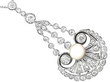 Art Deco Pendant Necklace