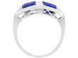 1980s Sapphire and Diamond Ring