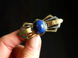 lapis lazuli brooch