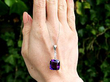 White Gold Amethyst Pendant
