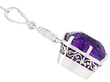 White Gold Amethyst Pendant