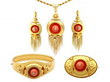 Victorian Jewellery Set in Gold