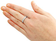 1940s Diamond Full Eternity Ring Wearing