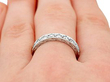 Wearing 1940s Diamond Full Eternity Ring