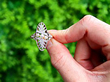 Pearl and Diamond Dress Ring for Sale Outside