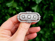 1930s diamond brooch outside 