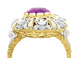 Antique Amethyst and Diamond Ring