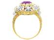 Antique Amethyst and Diamond Ring