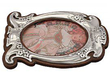 Art Nouveau Silver Frame Decoration