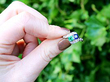 vintage gemstone twist ring