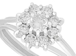 1960s Diamond Cluster Ring for sale