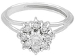 1960s Diamond Cluster Ring for sale 
