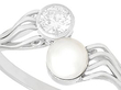 Vintage Pearl and Diamond Ring