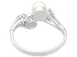 1940s Pearl and Diamond Ring Vintage
