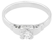 0.36 Round Brilliant Cut Engagement Ring