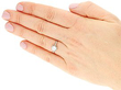 Antique French Diamond Ring Wearing Hand