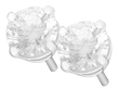 platinum and diamond stud earrings UK