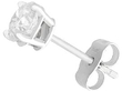 platinum and diamond stud earrings UK