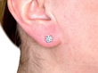 platinum and diamond stud earrings UK