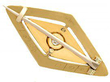 Antique Enamel Brooch