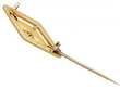 Victorian Enamel Brooch Reverse