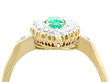 Emerald Diamond Marquise Ring