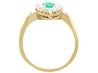 Emerald and Diamond Marquise Dress Ring 