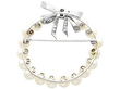 Vintage Natural Pearl and Diamond Brooch