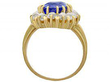 Yellow Gold Sapphire Ring setting