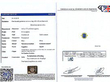 Yellow Gold Sapphire Ring certificate