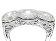 large 1930s diamond engagement ring