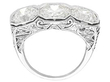 large 1930s diamond engagement ring
