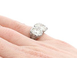 large 1930s diamond engagement ring