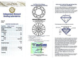 antique diamond engagement ring certificate 