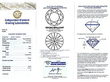 large 1930s diamond engagement ring certificate 