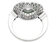 Antique Emerald and Diamond Ring