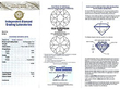  Emerald and Diamond Ring Certificate 