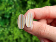 antique cufflinks outside 