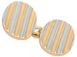 antique cufflink with platinum