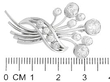 Diamond Spray Brooch ruler